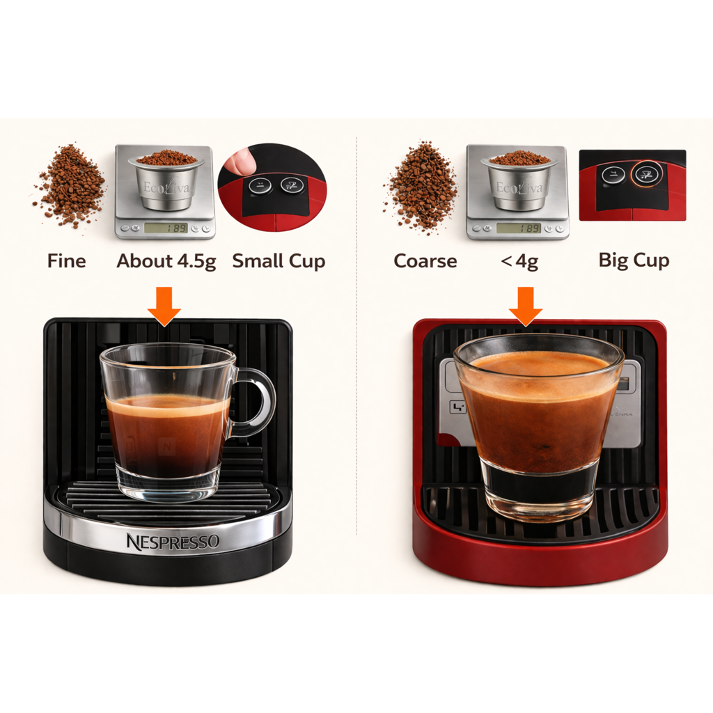 Ecoliva – Wiederverwendbare Nespresso® Kapseln